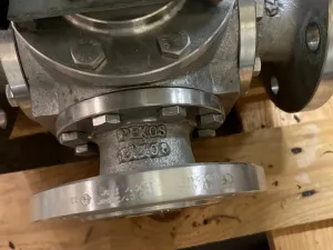 USED PEKOS ATEX SOLENOID VALVE STAINLESS STEEL 316
