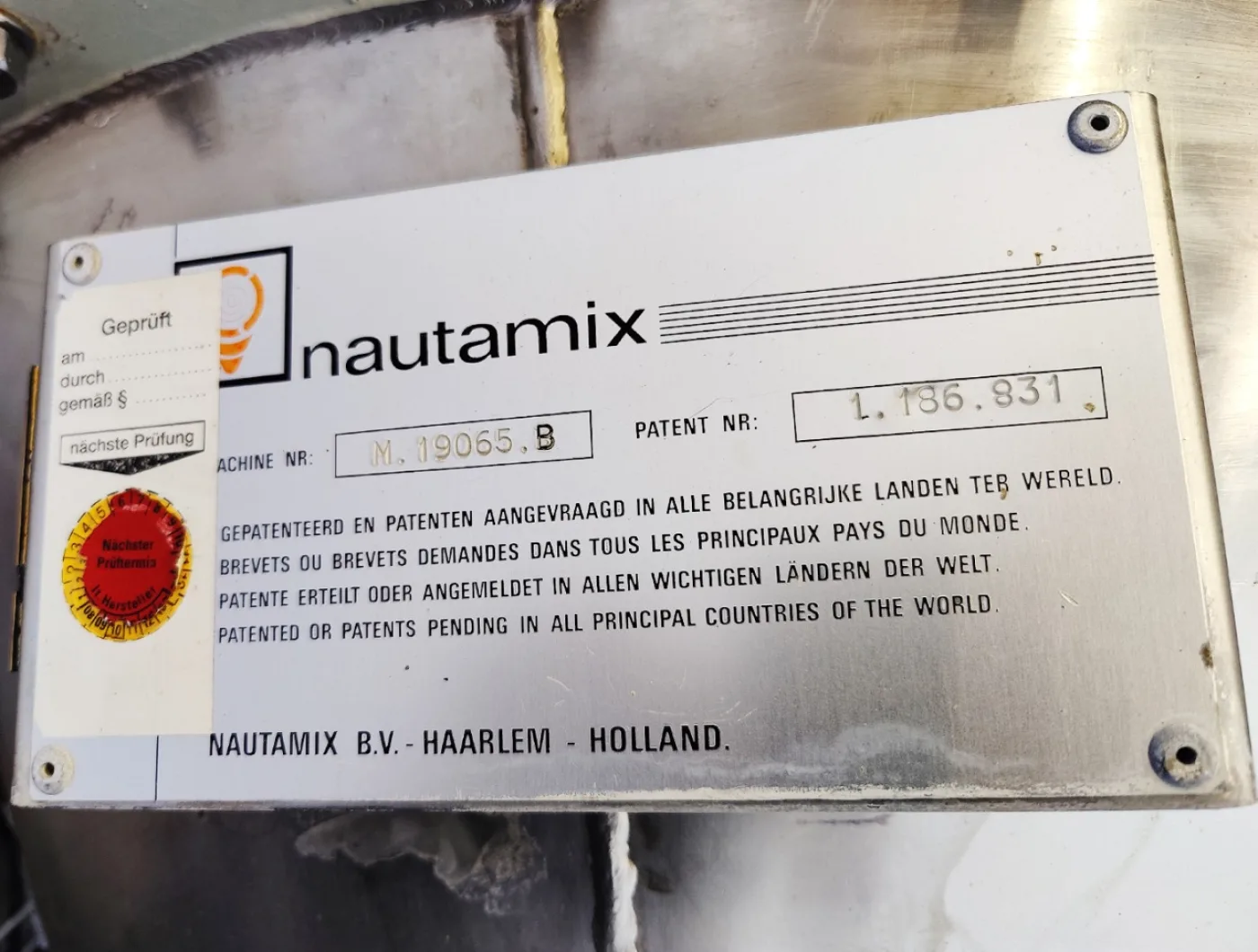 Hosokawa Nauta MBXO-20R - Conical mixer - 8