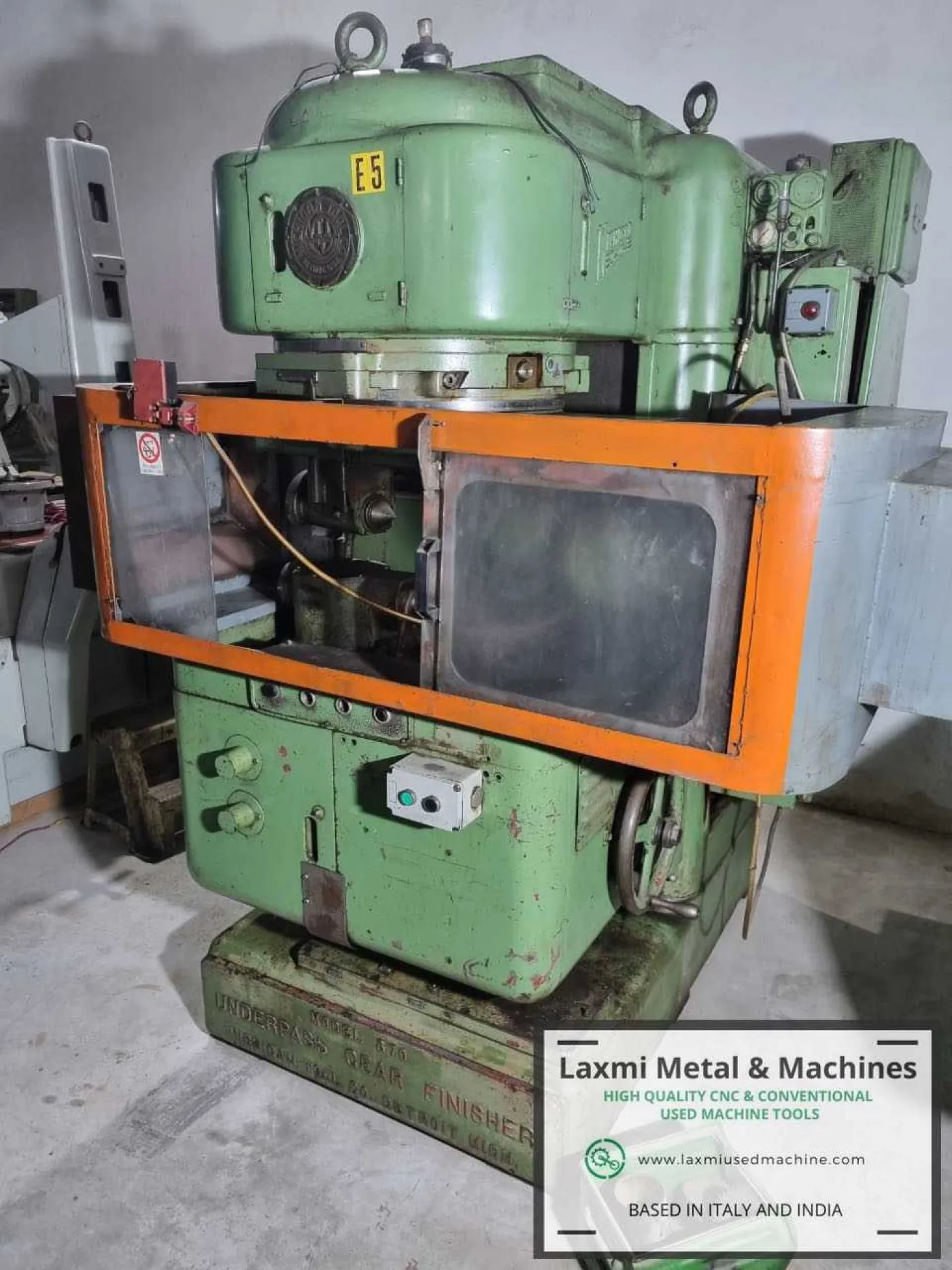 GEAR SHAVING, MICHIGAN TOOLS - MOD. 870 - Laxmi Metal & Machines, Rohtak - 1