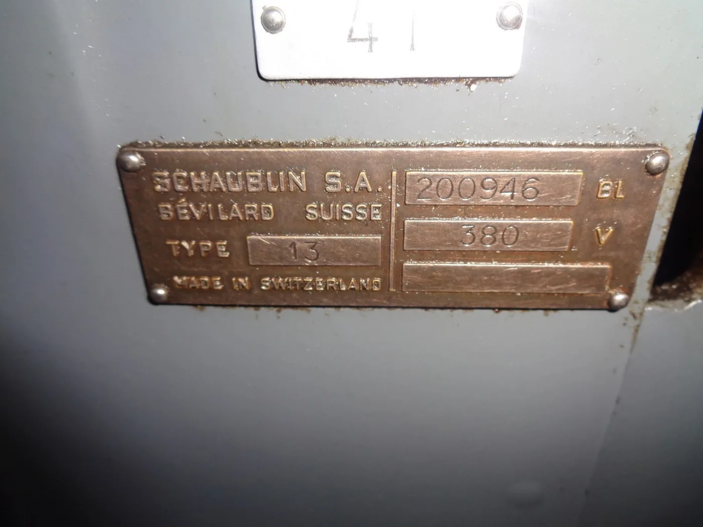 FRAISEUSE UNIVERSELLE SCHAUBLIN 13 - 7