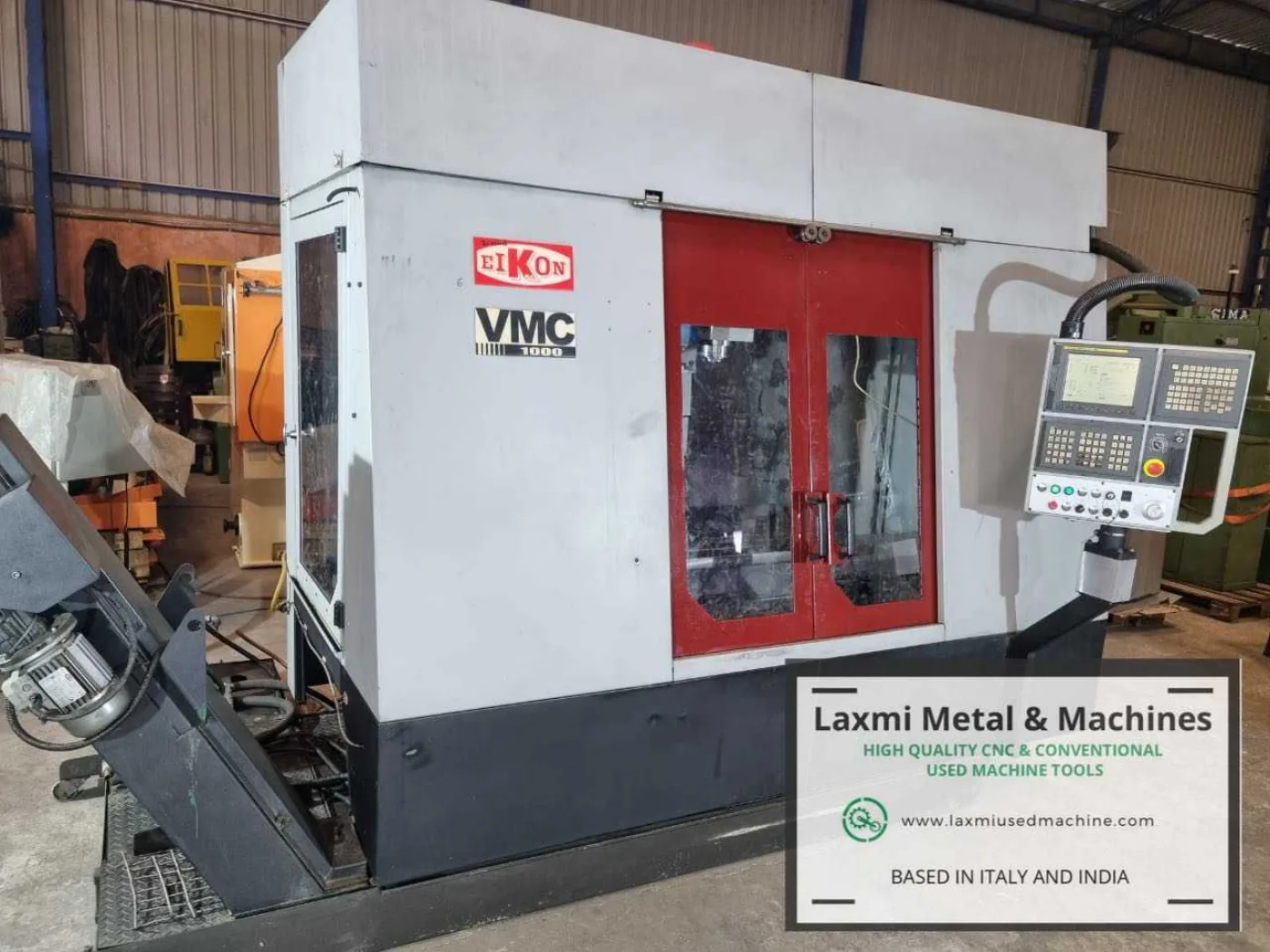 VERTICAL MACHINING CENTER, EIKON - VMC 1000 - Laxmi Metal & Machines, Rohtak - 1