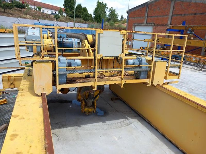 Ponte rolante DEMAG de 120 + 16 ton