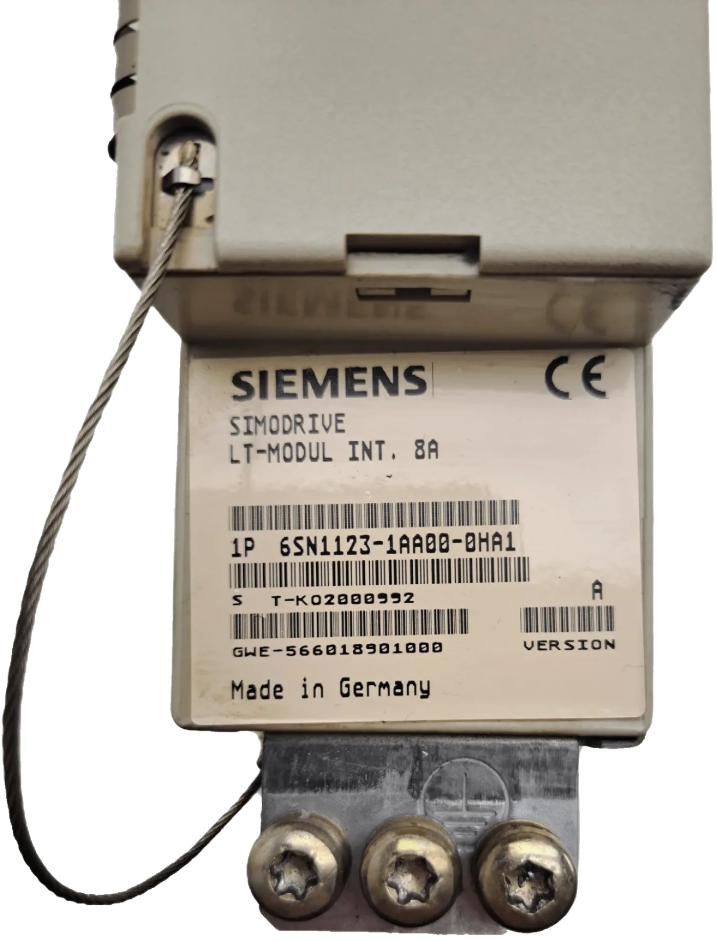 Siemens SIMODRIVE 611 6SN1123-1AA00-0HA1 / 6SN1118-0DG23-0AA0 - 4
