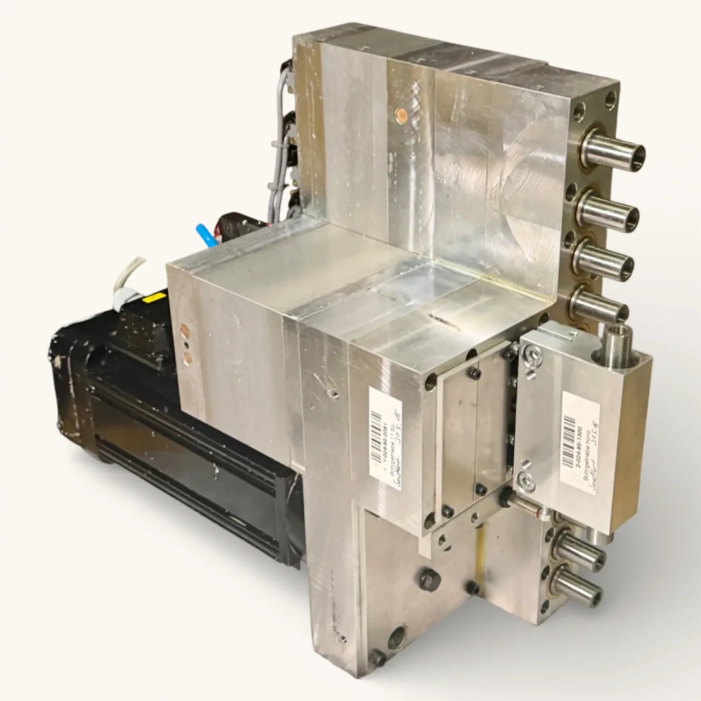 HOMAG Bohrgetriebe Motor Bohraggregat BAZ BOF 11 + 1 + 1 spindelig Art.-Nr. 1-024-95-2081 / Art.-Nr. 2-024-95-1330 – WEEKE BP 155 - 7