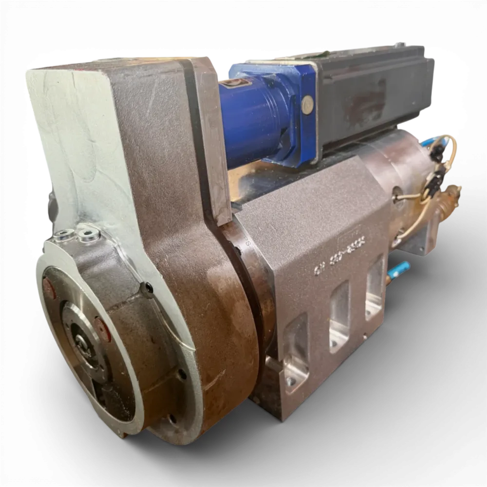 FISCHER IMA FEZPS 100 x 88,3 HSK F63 Hauptspindel Motorspindel Elektrospindel mit C Achse Art Nr 131322 (spindle motor main spindle c axis)