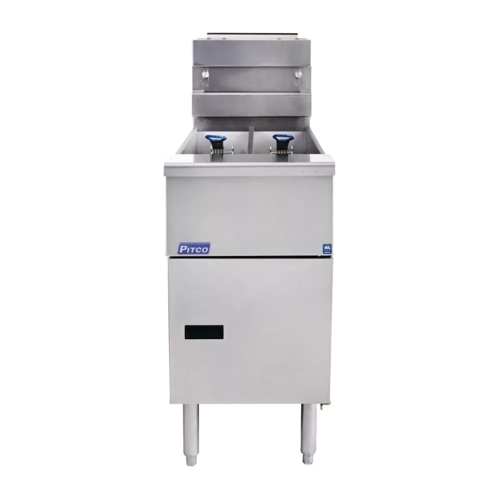 Pitco Twin Tank Solstice LPG Fryer SG14TS - islandcatering