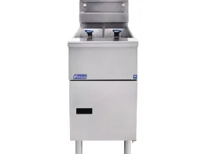 Pitco Twin Tank Solstice LPG Fryer SG14TS - islandcatering