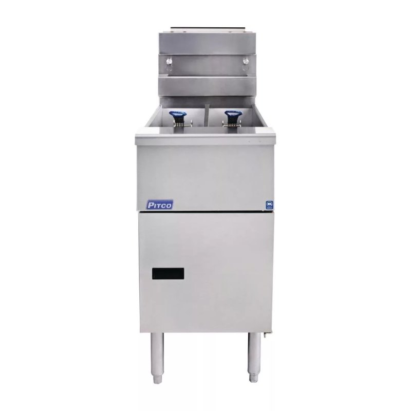 Pitco Twin Tank Solstice LPG Fryer SG14TS - islandcatering