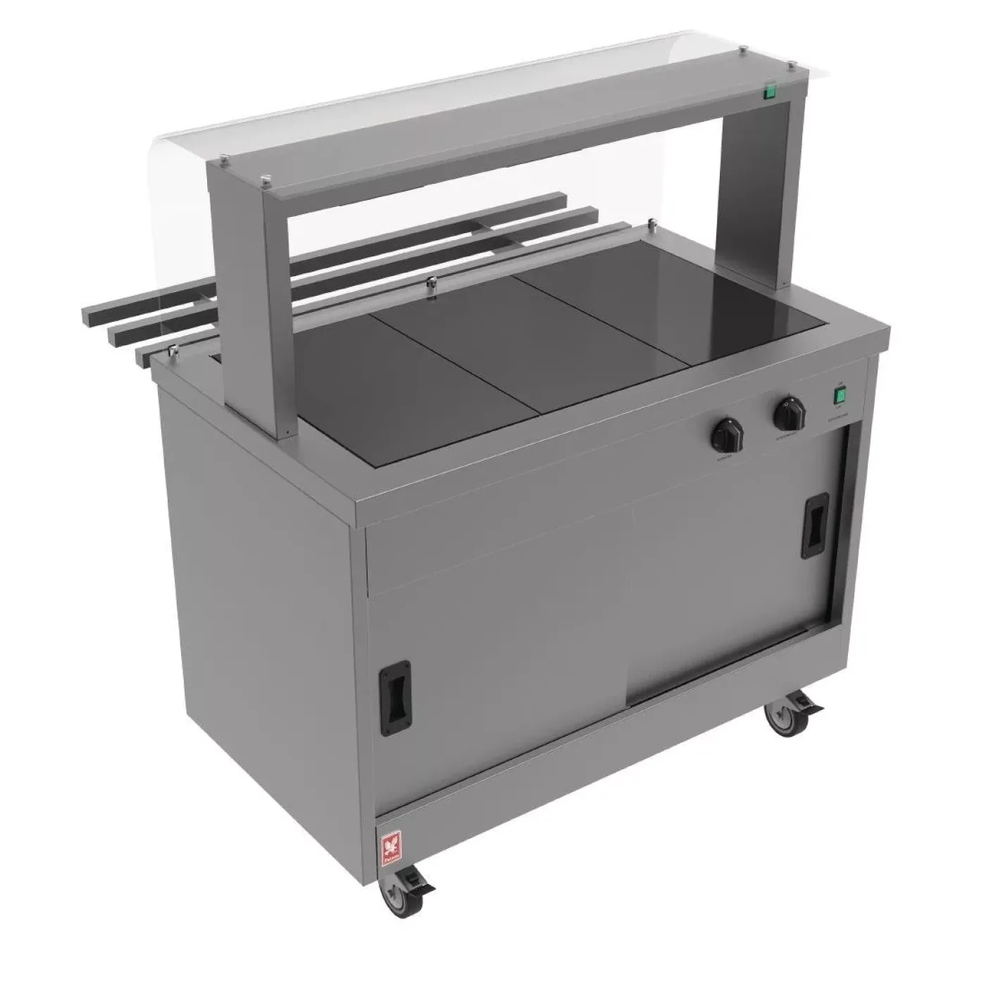Falcon Hot Cupboard Servery Counter FC3-T - islandcatering - 1