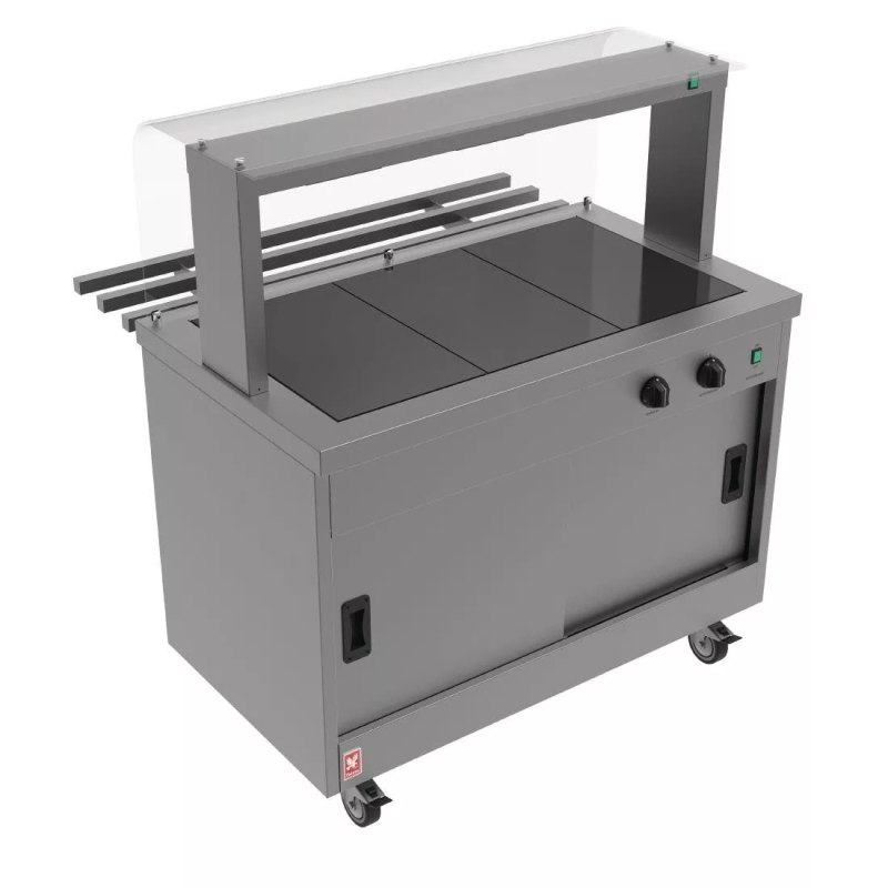 Falcon Hot Cupboard Servery Counter FC3-T - islandcatering