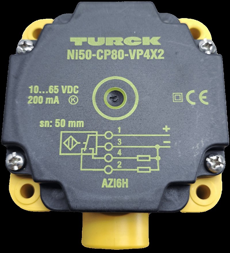 Turck Induktiver Sensor Ni50-CP80-VP4X2