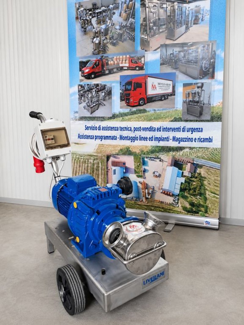 LIVERANI PUMP MODEL MAJOR 60 WITH SPEED VARIATOR, SECOND HAND MACHINE