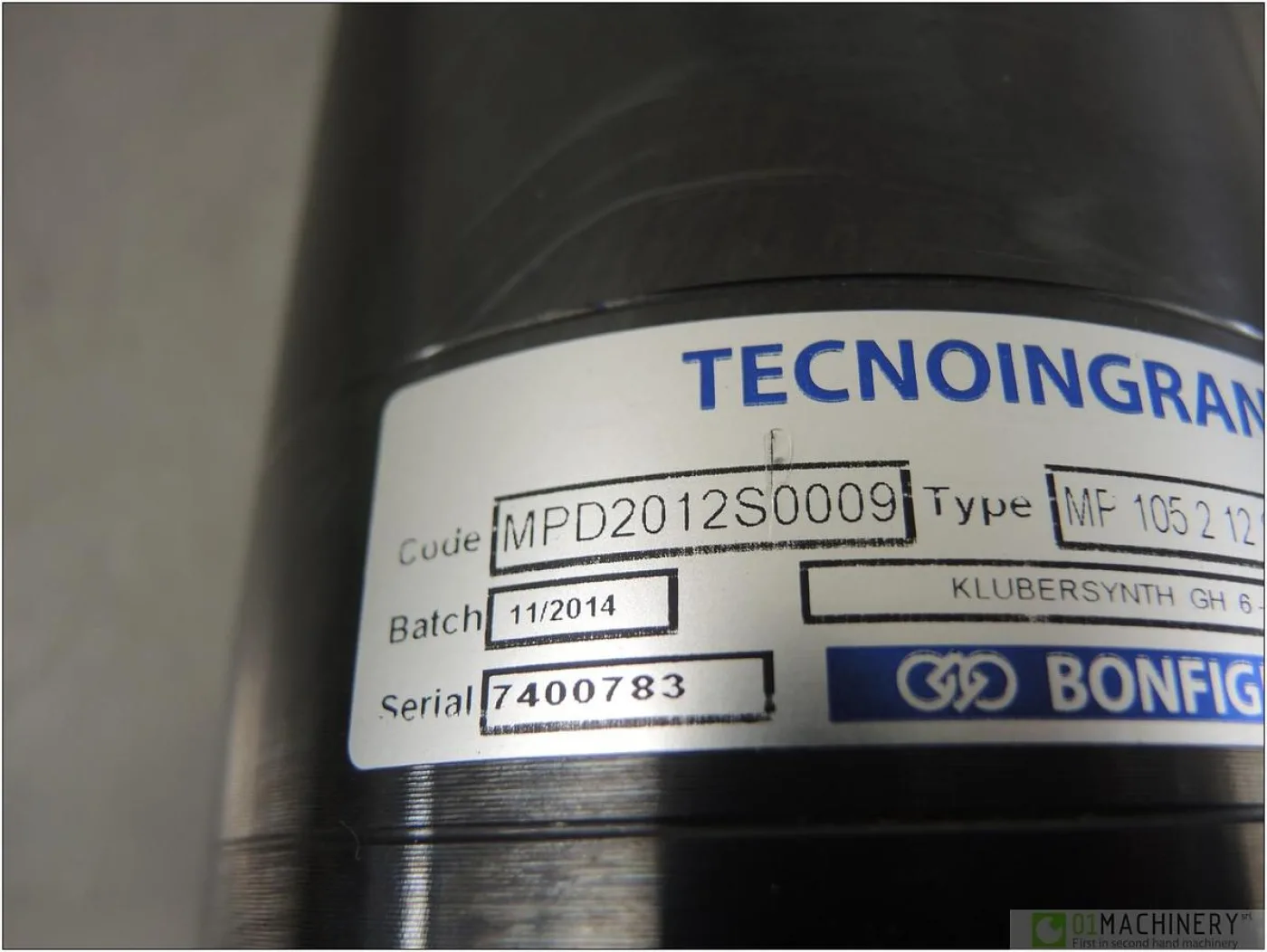 2014 TECNOINGRANAGGI/BONFIGLIOLI STD95ACD19S1ORHBKE AI1548 - 6