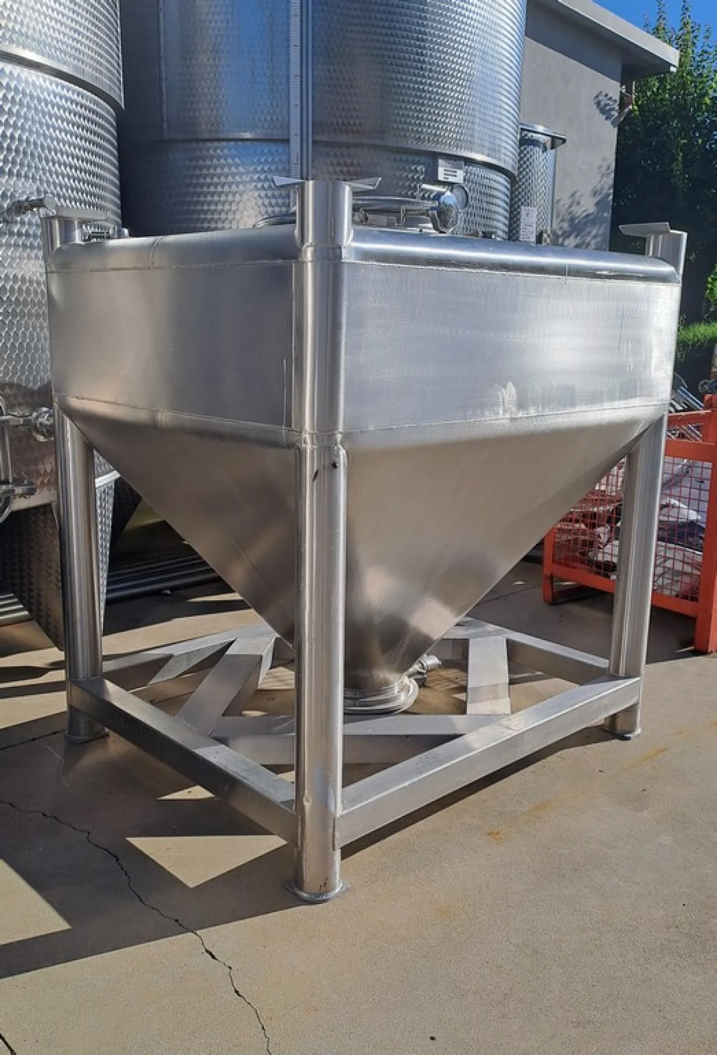 STAINLESS STEEL SUGAR HOPPER , SECOND HAND EQUIPMENT - 6