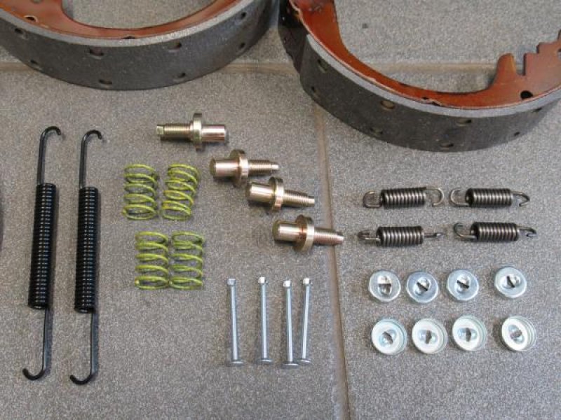 Remtrommel as-set voor + achter-as
