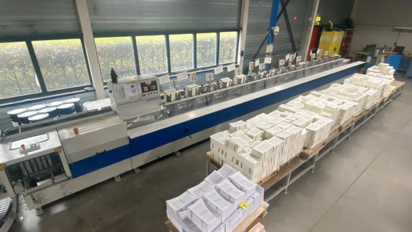 Wohlenberg City 4000 Fast Edition perfect binding line - 2