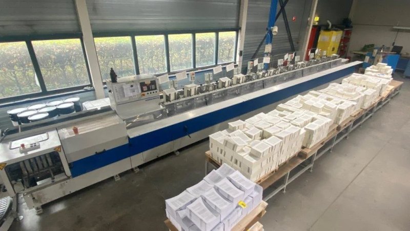 Wohlenberg City 4000 Fast Edition perfect binding line