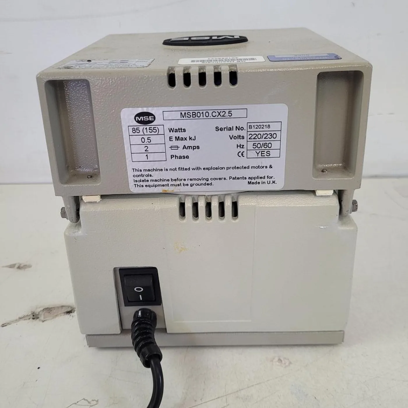 MSE Sanyo MSB010. CX2. 5 Microcentrifuge - 6