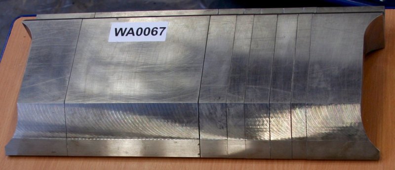 Abkantwerkzeug WILA Oberwerkzeug System WILA P41/96° geteilt