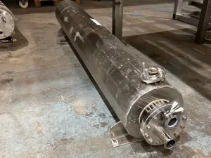 USED SOFAST STAINLESS STEEL HEAT INSULATED TUBULAR EXCHANGER 1.53 M2