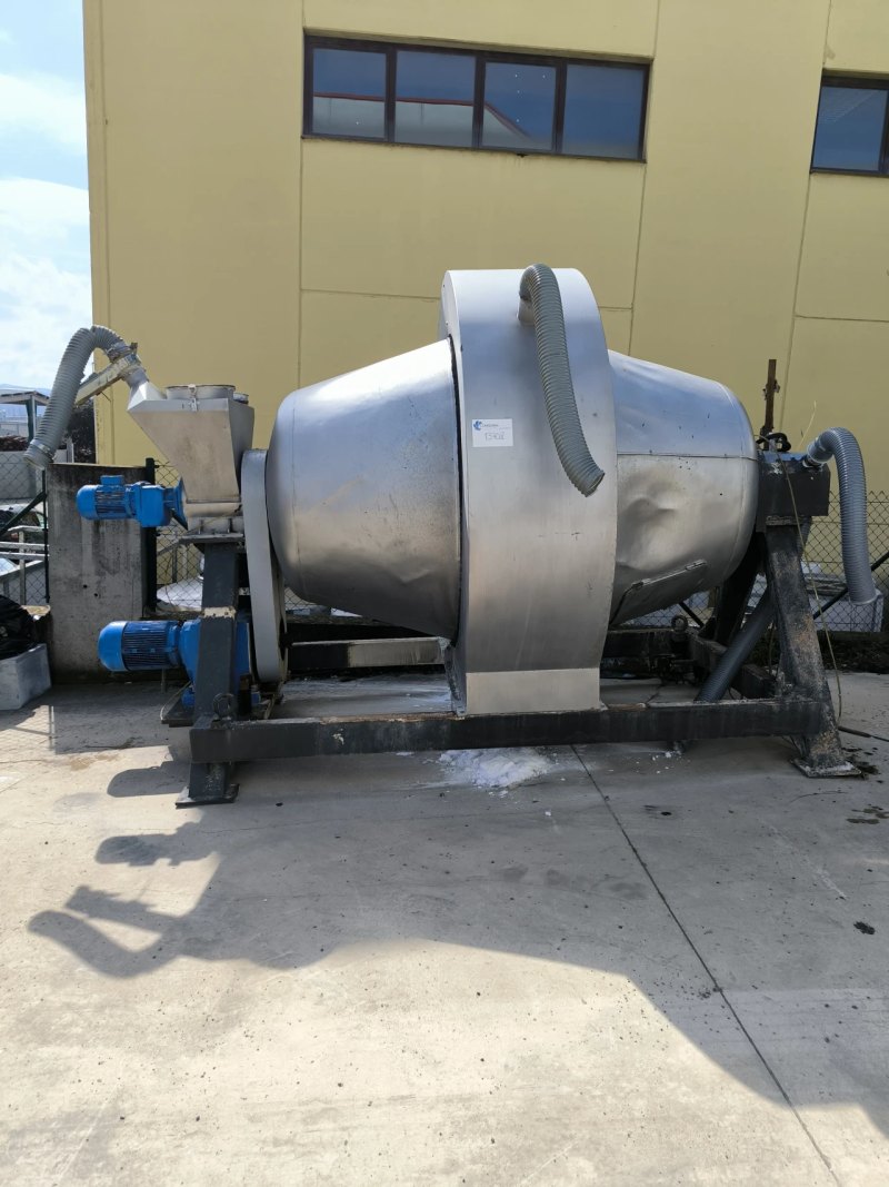 H.TELSCHIG MIXER RSM 1200 STAINLESS STEEL 304 1.200 LITRES 2.500 KG/H