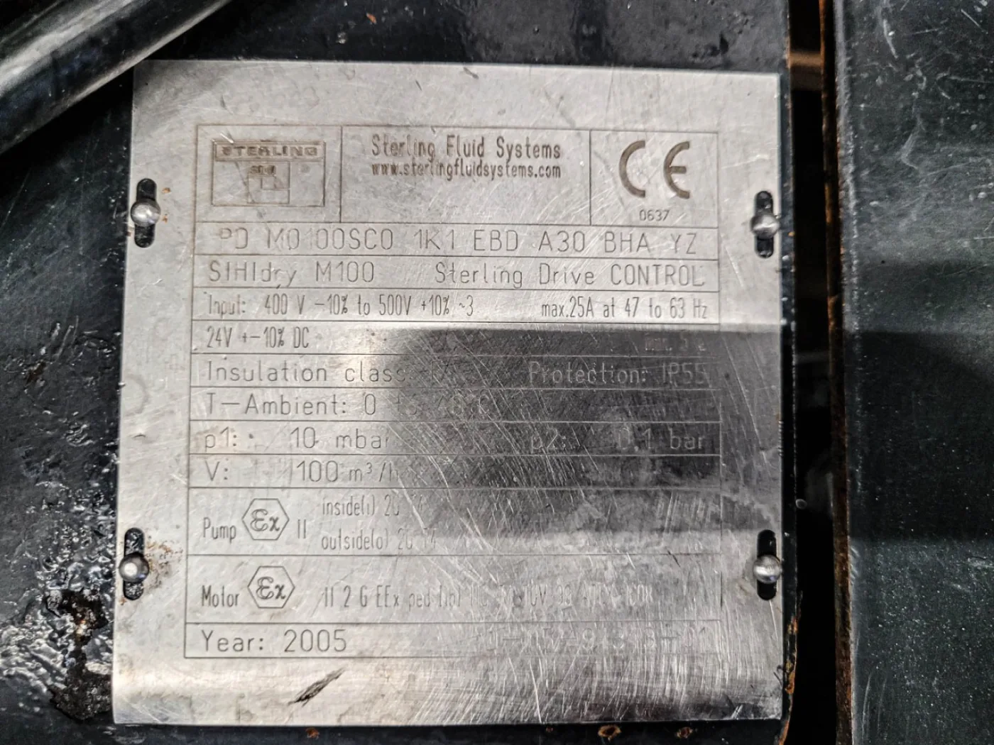 Sterling Fluid Systems SIHIDry M100 - Vacuum pump - 5