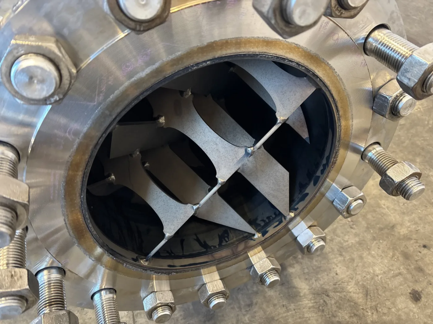 Fluitec Mischer Mikromakro CSE-X/6 Typ Q-L - Stainless Steel Reactor - 2