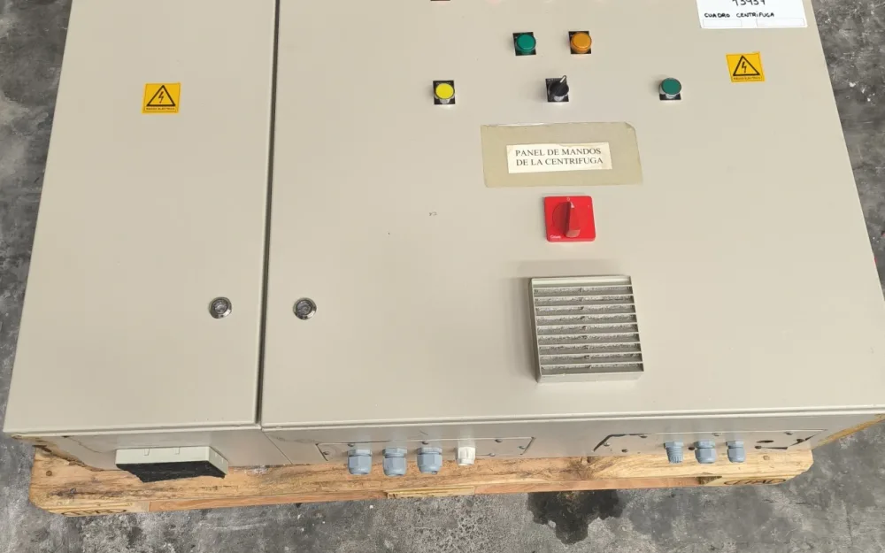 ATEX CENTRIFUGE RIERA NADEU 100F-600 STAINLESS STEEL WITH CONTROL PANELS