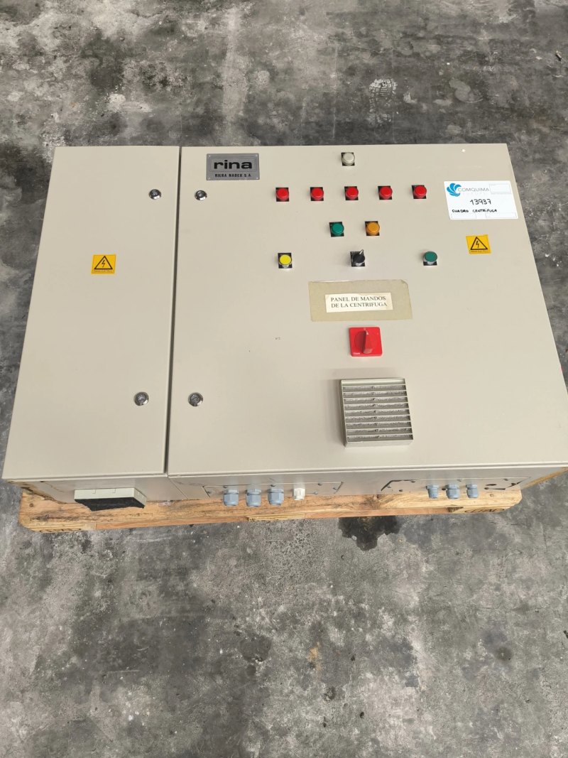 ATEX CENTRIFUGE RIERA NADEU 100F-600 STAINLESS STEEL WITH CONTROL PANELS