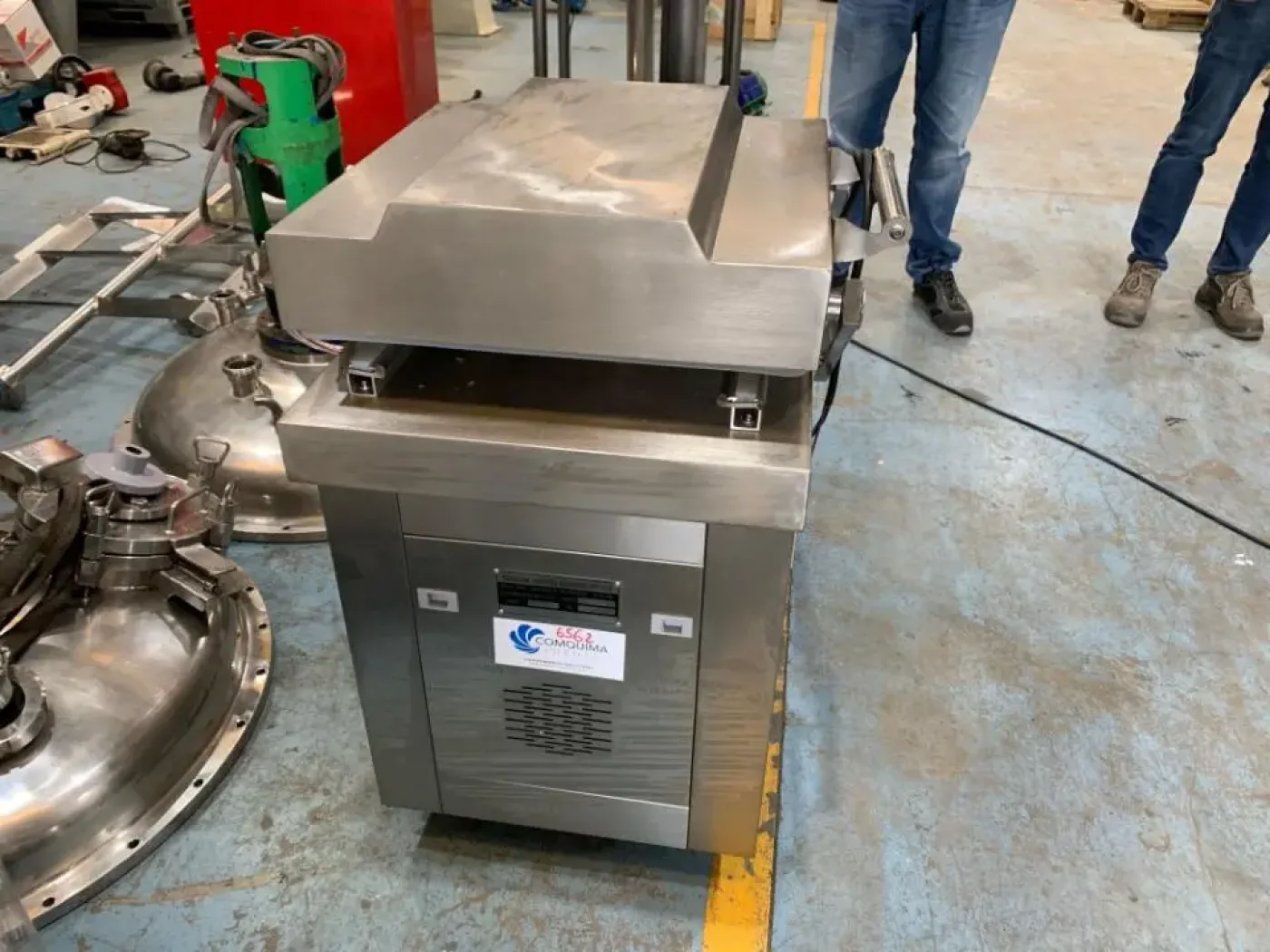USED NOYPACK DZ400-2SB DOUBLE CHAMBER VACUUM PACKAGING MACHINE - 6
