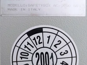 ARMADIO DI SICUREZZA – SAFETYBOX – MOD. AC 100 GS