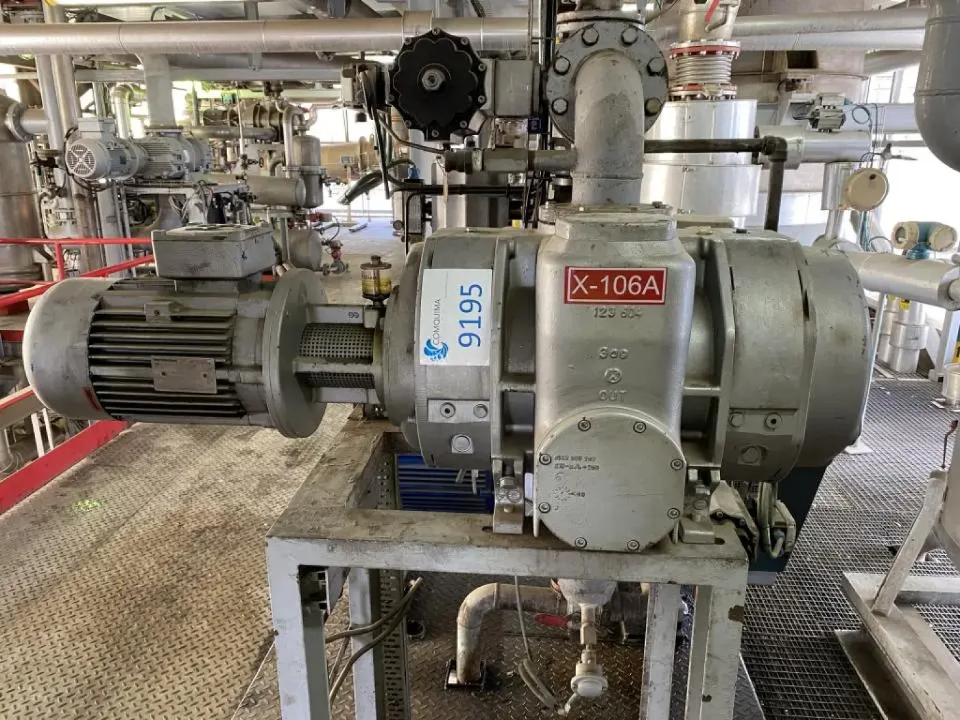 USED BUSCH PANDA WV 2000 C 0EC ZZTZ ATEX VACUUM PUMP - 3
