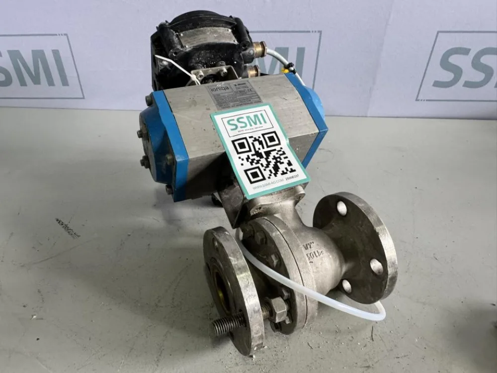 2022 Ioniqa / Max-Air Technology Pneumatic actuated ball valve