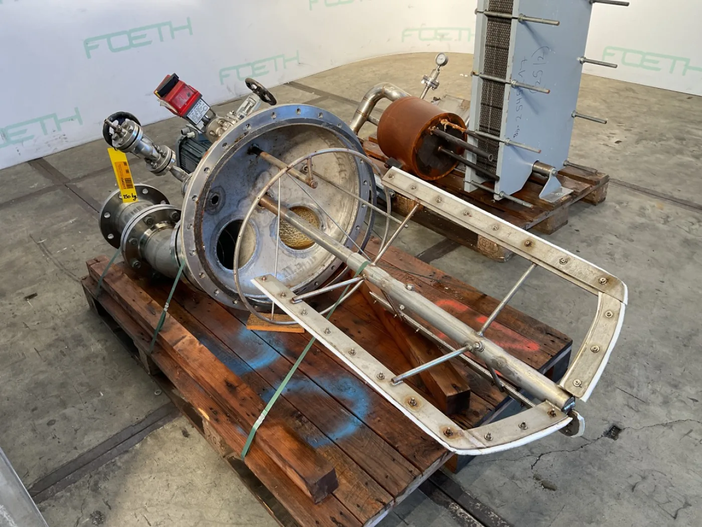 HS-Apparatetechnik 330 L "Rührbehälter" on Skid - Stirring vessel - 7