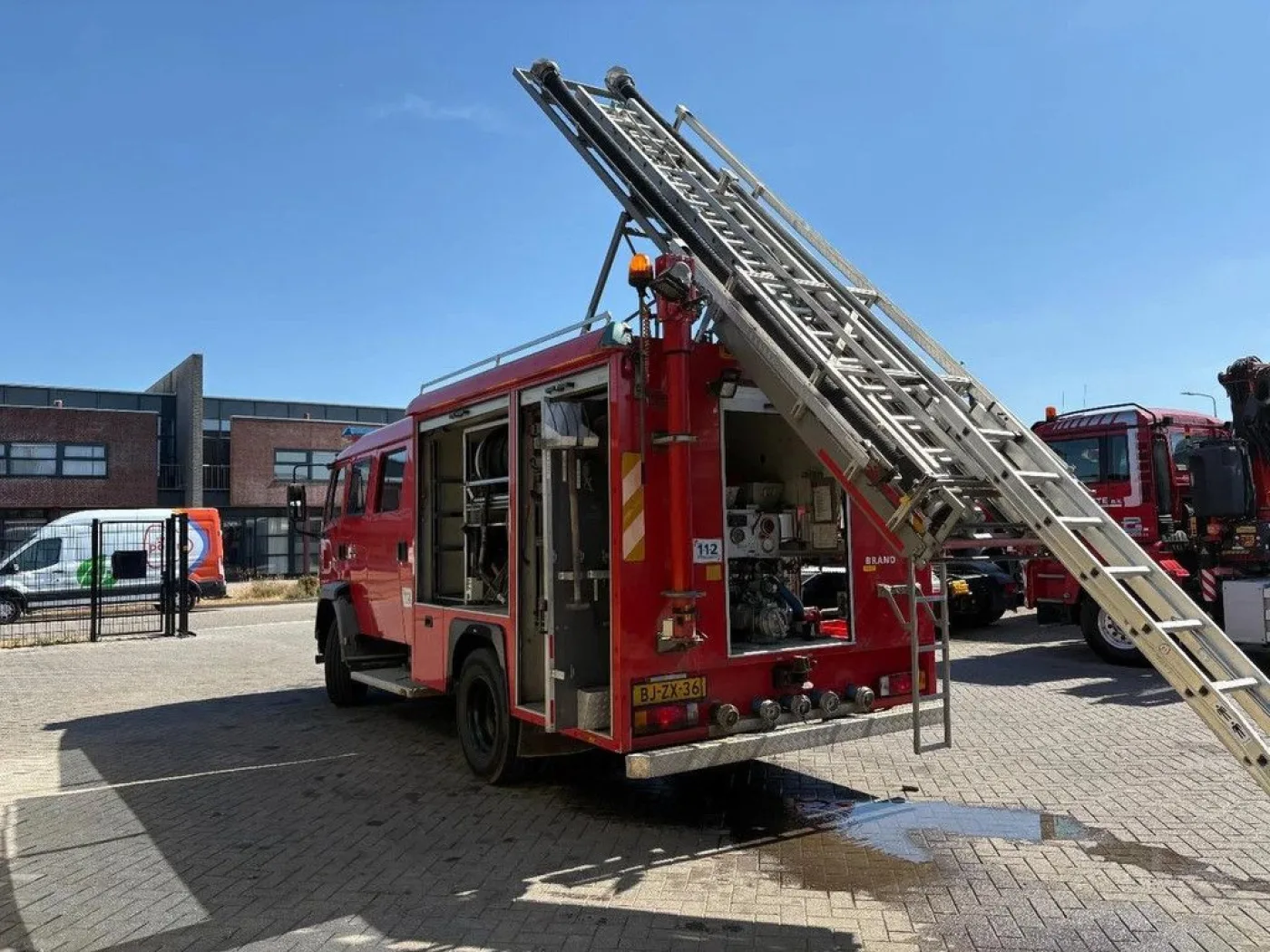 DAF Ae55Ce Ae55Ce + Fire Truck + 116766 Km + Extendable Ladder + 1500 L Water Tank - 6