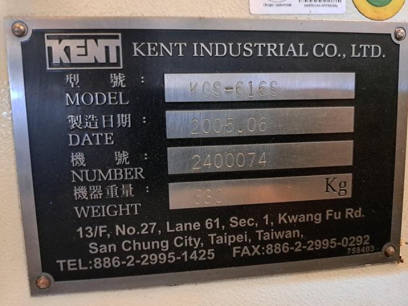 Retificadora KENT KGS 616S