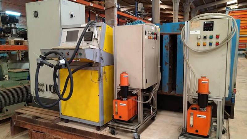 Sistema de colocação de gás em equipamentos ETS ELETTRONICA