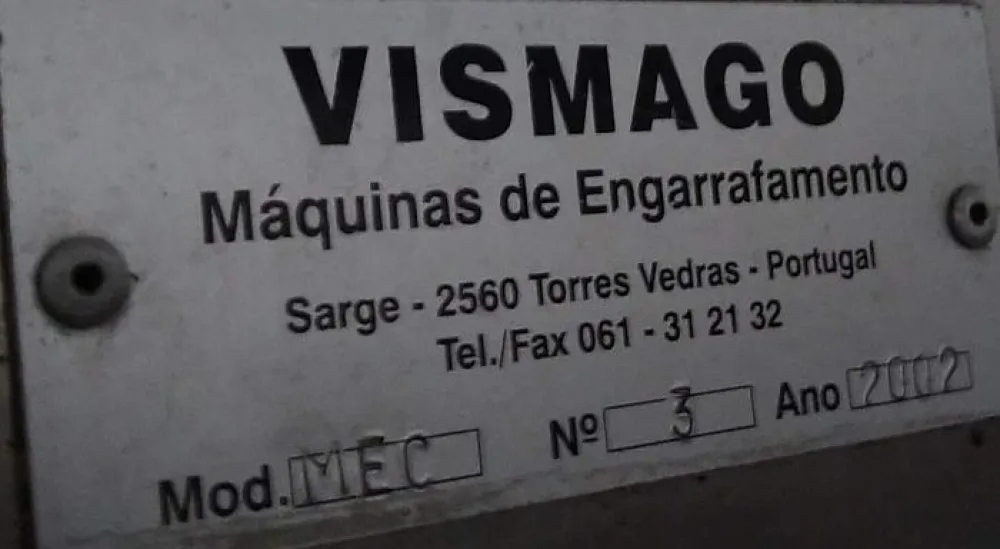 Monobloco de enchimento de 12 bicos VISMAGO