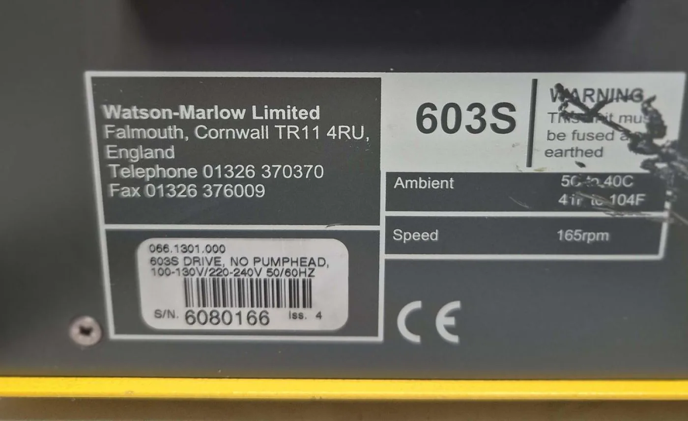 Watson Marlow Laborpumpe 603S - 5