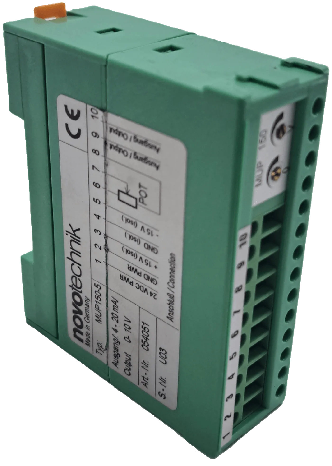 Novotechnik SIGNALUMFORMER 054051 / MUP150-5 - 2