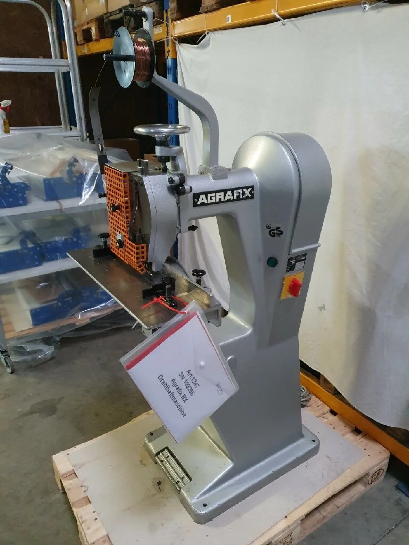 Drahtheftmaschine Agrafix BX - 3