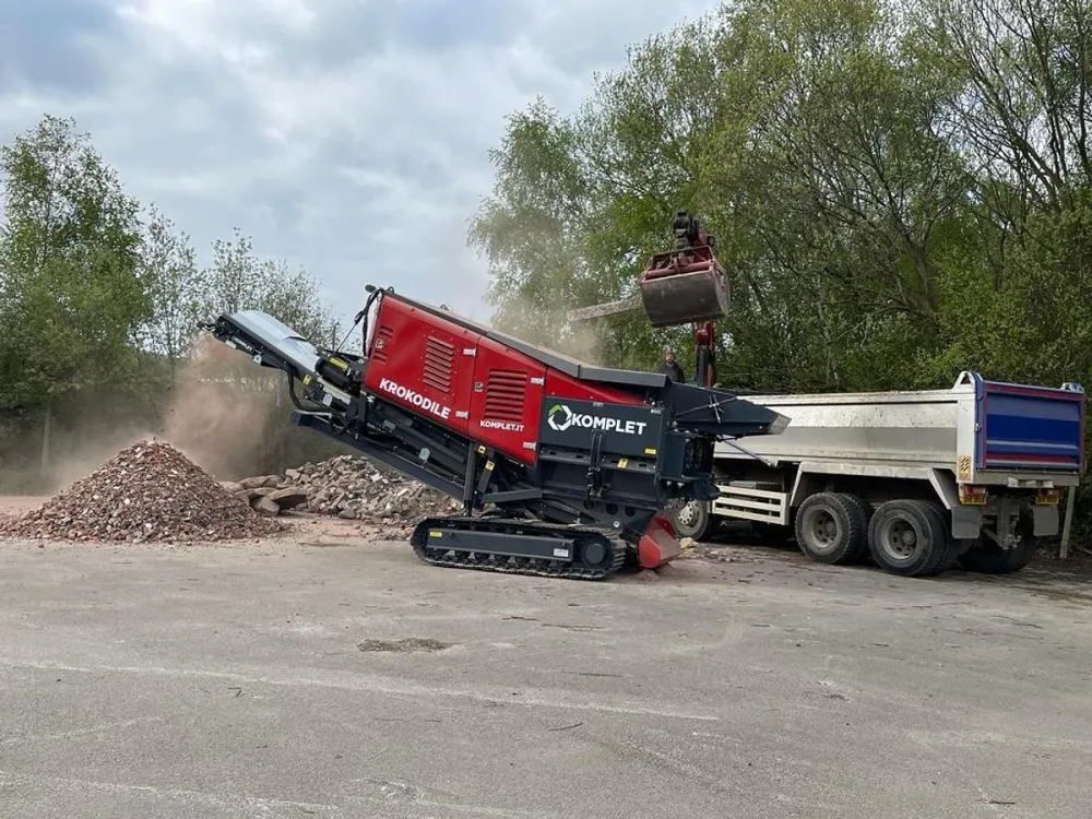 2022 Komplet Krokodile Tracked Slow-Speed Shredder