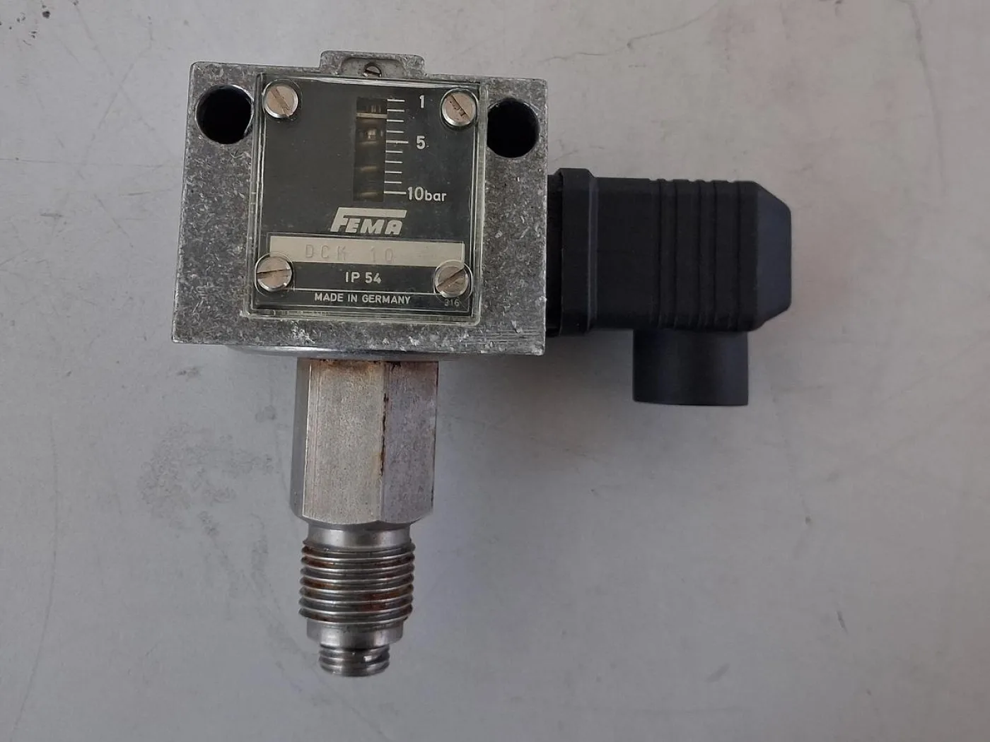 FeMA Pressure Switch 0–10 bar - 3