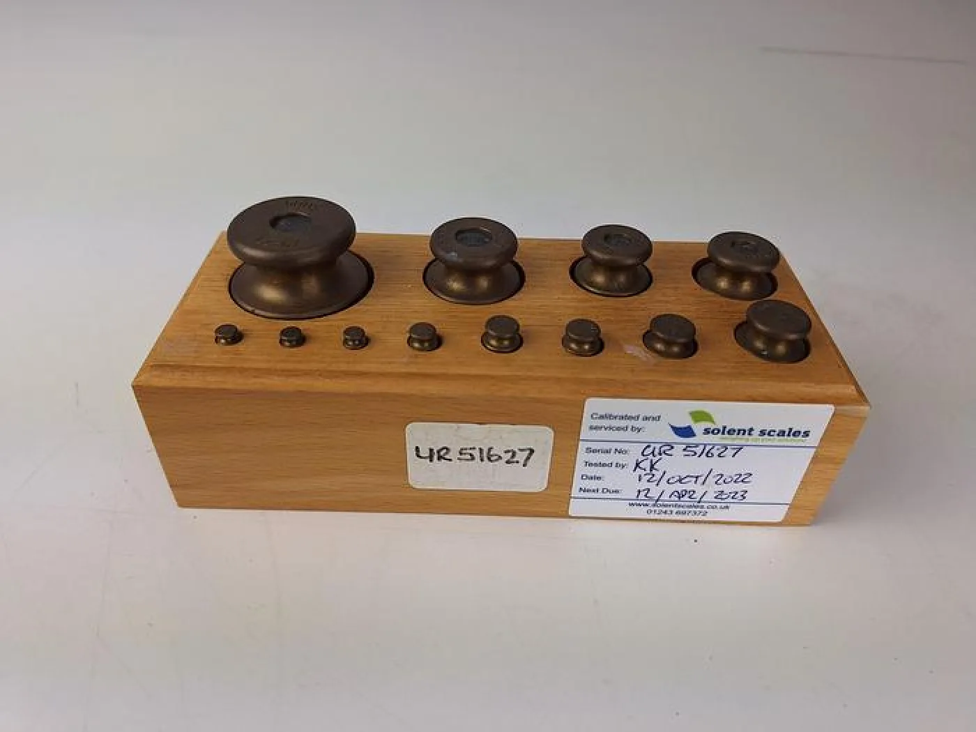 Solent Scales Weight Set - 1
