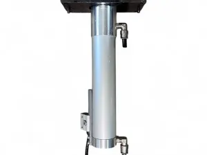 HOMAG Zylinder Anschlagzylinder doppeltwirkend mit Signalerkennung D40 Hub 140 G1/8 Anschlag hinten BAZ BOF Art.-Nr. 2-056-13-3191 / 2056133191