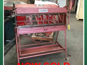 GABRO Box and Pan Folder 1000mm - WNS - W. Neal Services Ltd