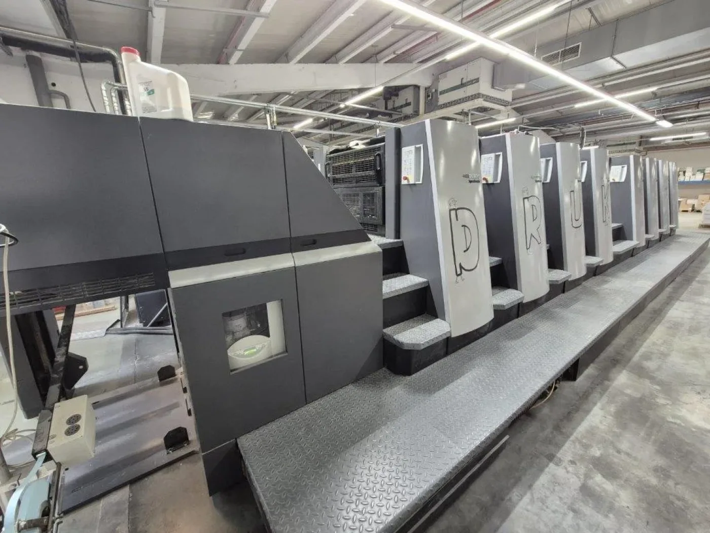 Heidelberg XL 75-8 P-C offset printing press - 3
