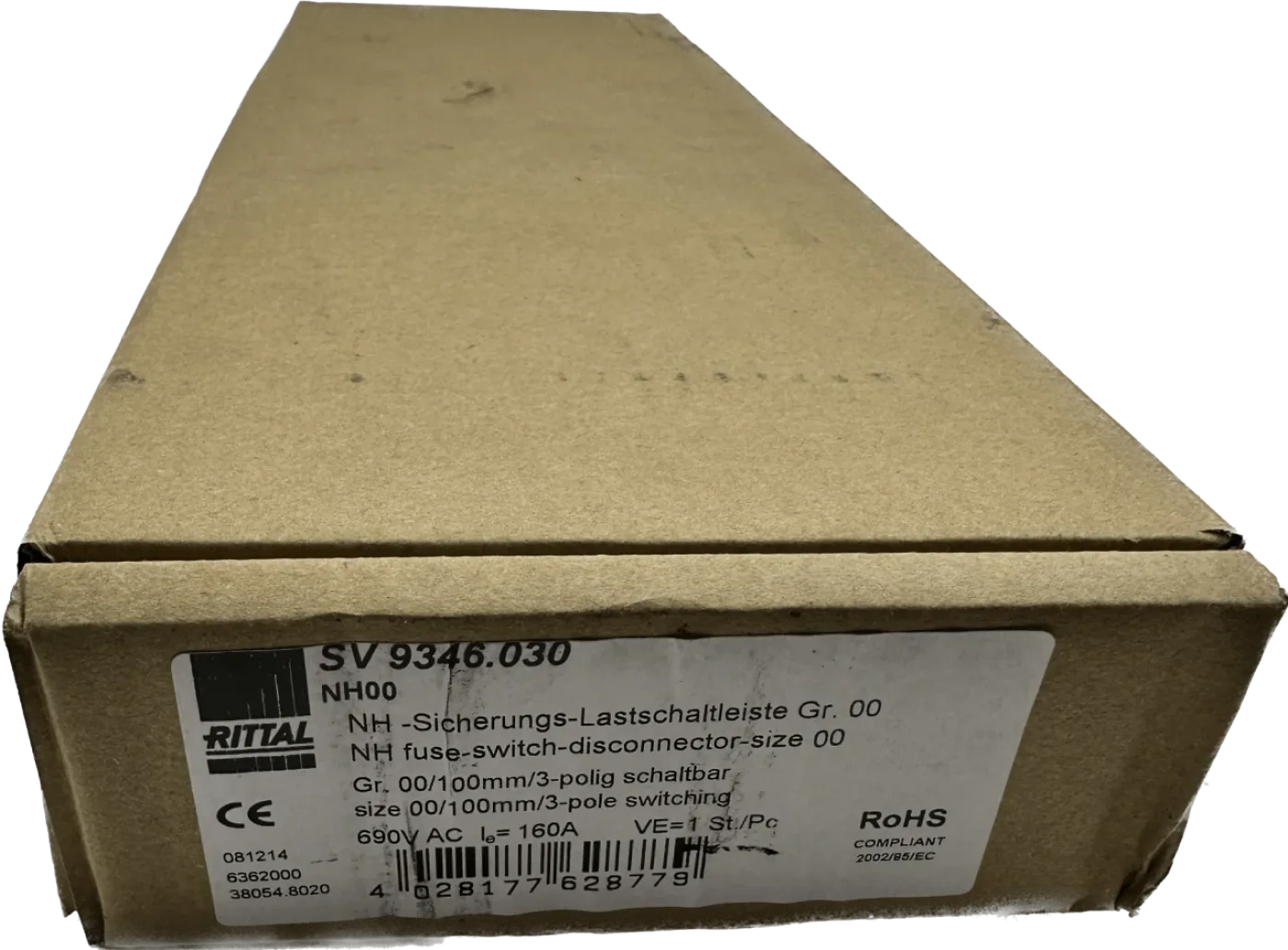 Rittal NH-Sicherungslasttrenner SV 9346.030 - 2