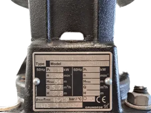 Grundfos mehrstufige Kreiselpumpe CR 5
