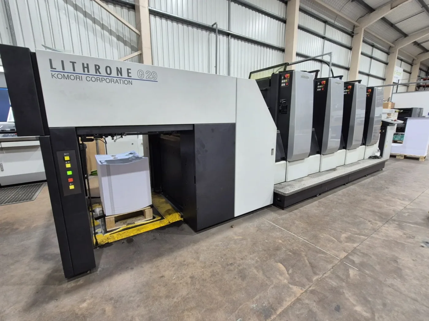 Komori GL 429 H-UV offset printing press - 3